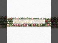 Hình dạng hình quầng tinh thể Quartz rõ ràng Unakite để làm thủ công