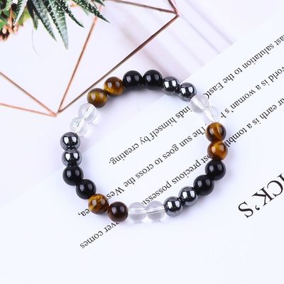 Bàn tay làm bằng tay nhựa tự nhiên Gemtone Gemtone bảo vệ vòng đeo tay để chữa bệnh