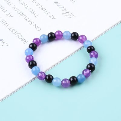 Tay làm đàn hồi phụ nữ Sức mạnh vòng đeo tay 4mm / 6mm / 8mm
