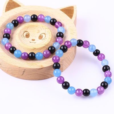 Tay làm đàn hồi phụ nữ Sức mạnh vòng đeo tay 4mm / 6mm / 8mm