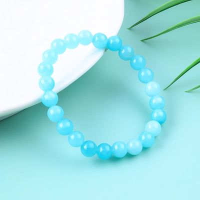 Chiếc đeo tay đá quý chữa bệnh Aquamarine Chiếc đeo tay chữa bệnh Party Jewelry OEM