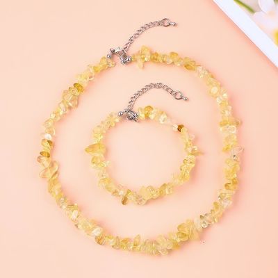Sản phẩm thủ công Chips điều chỉnh Đá sỏi Vòng đeo tay Vòng đeo cổ Tiếng tinh thể bất thường Phục hồi năng lượng đồ trang sức