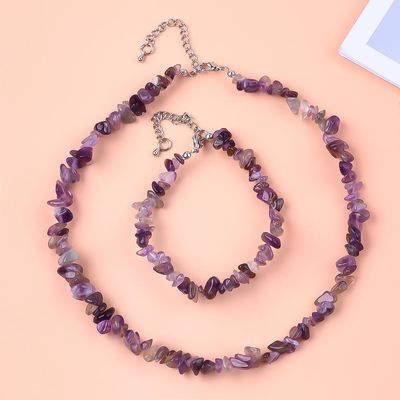 Sản phẩm thủ công Chips điều chỉnh Đá sỏi Vòng đeo tay Vòng đeo cổ Tiếng tinh thể bất thường Phục hồi năng lượng đồ trang sức