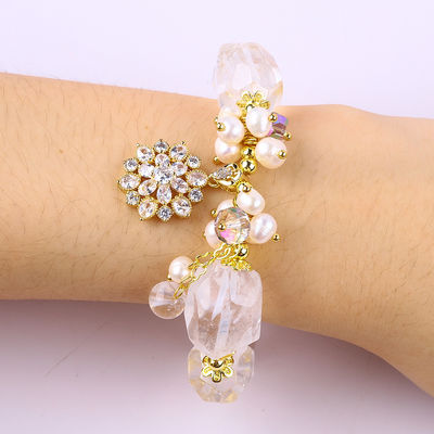 Vòng đeo tay đá quý Đồ đeo tay Đồ đeo mặt bằng đá quý Đồ đeo mặt bằng đá thiên nhiên Đồ trang sức ngọc trai Cho bữa tiệc