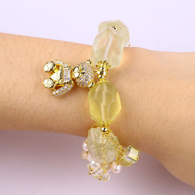 Vòng đeo tay đá quý Đồ đeo tay Đồ đeo mặt bằng bằng đá thiên nhiên Đồ trang sức ngọc trai Đồ đeo hàng ngày
