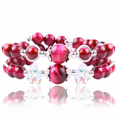 Năng lượng chữa bệnh Vòng đeo đeo hạt đá quý nữ 4/6/8/10/12mm