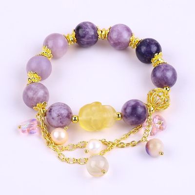 Đồ trang sức của bữa tiệc Ngọc đá đeo vòng tay kéo dài để tặng quà