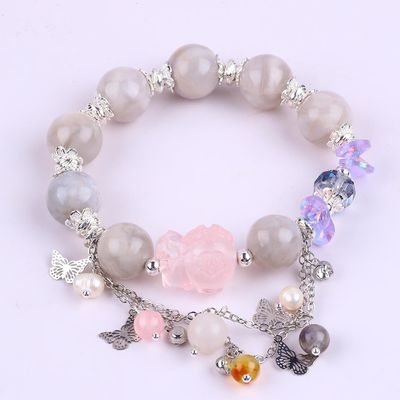 Đồ trang sức của bữa tiệc Ngọc đá đeo vòng tay kéo dài để tặng quà
