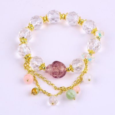 Đồ trang sức của bữa tiệc Ngọc đá đeo vòng tay kéo dài để tặng quà