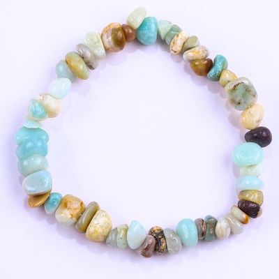 Chiếc đai phi thường Đá Than Khả năng chữa bệnh Chakra Vàng đá tự nhiên OEM ODM