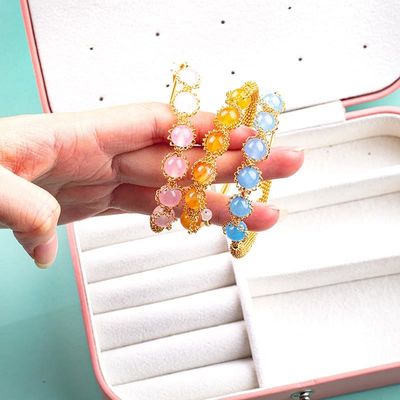 Sợi bao bọc chữa bệnh vòng hạt đá quý vòng tay vòng tay đồ trang sức