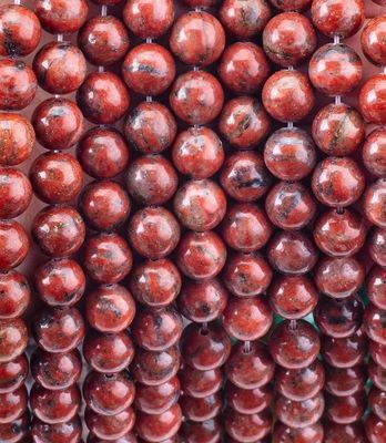 8mm tự nhiên bán quý Sesame Jasper đinh lỏng cho đồ trang sức làm