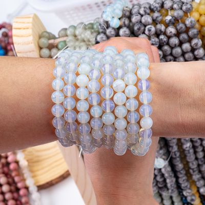 6mm / 8mm / 10mm / 12mm Chữa bệnh hạt đá lỏng cho việc làm đồ trang sức