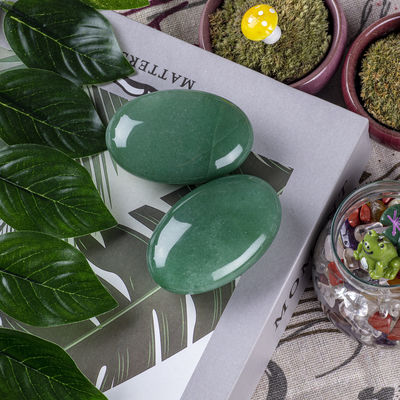 Đá nhựa Aventurine xanh tự nhiên được đánh bóng Đá nhựa Aventurine màu xanh lá cây Đá đá quý để giảm căng thẳng