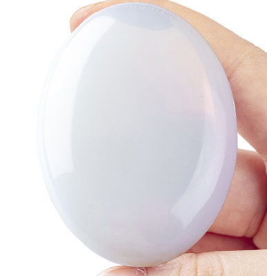 Natural Opal Palm Stone Healing Polished Pocket Opal Rock Stones Oval Worry Stone Giải phóng lo lắng