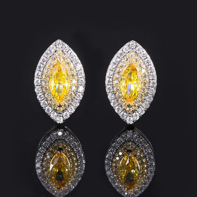 Marquise Shape Exclusive Craftsmanship Bàn tai Đá quý Zircon Đồ trang sức cưới