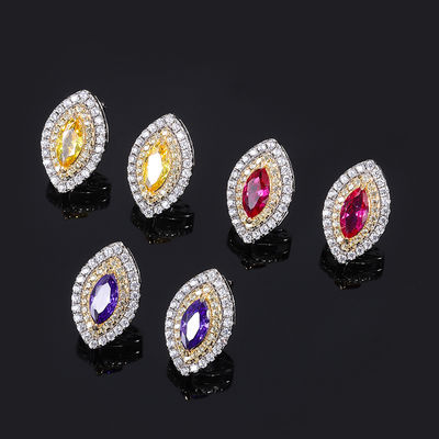 Marquise Shape Exclusive Craftsmanship Bàn tai Đá quý Zircon Đồ trang sức cưới