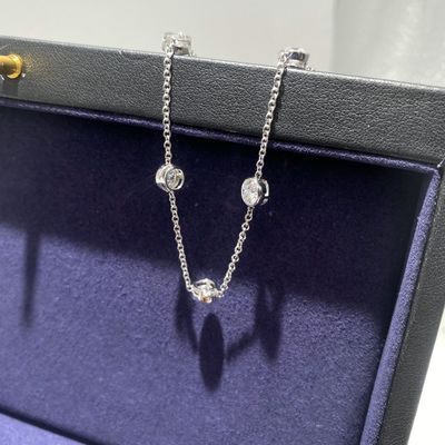 Đeo đeo tay kim cương 925 Sterling Silver Moissanite