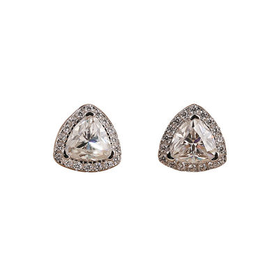 Moissanite 925 Sterling Silver Stud Bàn tai hỗ trợ OEM ODM