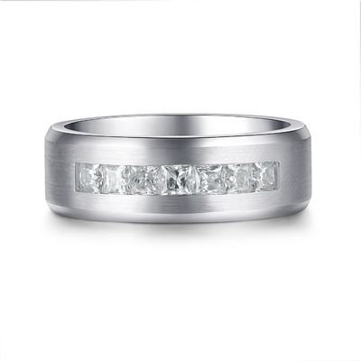 Nhẫn đính hôn kim cương 18k vàng Moissanite