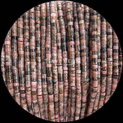 Ngọc trai hạt Labradorite / đỏ ngọc lam / Lapis Lazuli / Unakite hình trống dây hạt lỏng lẻo cho năng lượng chữa bệnh