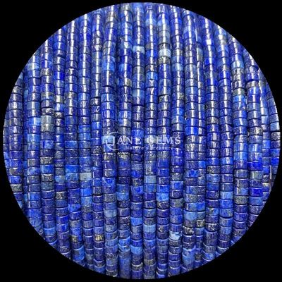 Ngọc trai hạt Labradorite / đỏ ngọc lam / Lapis Lazuli / Unakite hình trống dây hạt lỏng lẻo cho năng lượng chữa bệnh