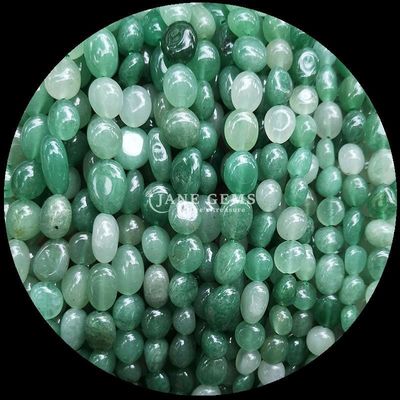Ngọc quý hạt tinh thể tự nhiên Lapis Lazuli hình dạng không đều Sợi hạt lỏng cho đồ trang sức hạt