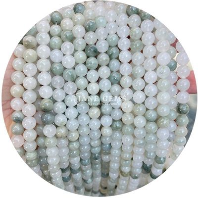 Đá kim tự nhiên bán buôn hạt vòng vòng phụ kiện hạt lỏng đá hạt spacer cho đồ trang sức làm cho Diy