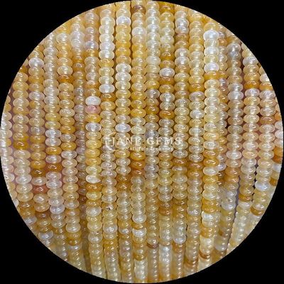 Đá quý pha lê Rondelle Bàn tính Hình dạng HeShi Hạt Các loại đá khác nhau Chuỗi hạt lỏng lẻo để làm đồ trang sức