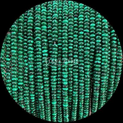 Đá quý tinh thể tự nhiên Rondelle Abacus hình Amazonite Tiger Eye Loose Bead Strands cho vòng đeo tay yoga