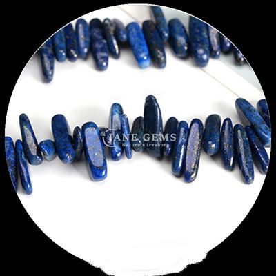 Đá quý tự nhiên hình dạng răng không đều Lapis Lazuli Carnelian Chip Gravel Loose Bead Strands for DIY Jewelry Making