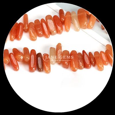 Đá quý tự nhiên hình dạng răng không đều Lapis Lazuli Carnelian Chip Gravel Loose Bead Strands for DIY Jewelry Making