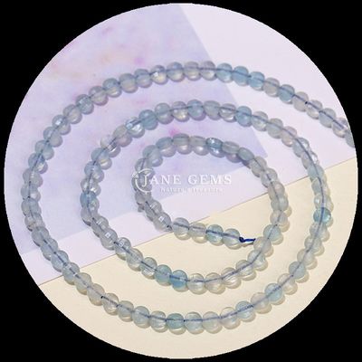 Hình dạng phẳng hạt đốm đá quý hình dạng tròn Tourmaline Peridot sợi hạt lỏng cho làm đồ trang sức DIY