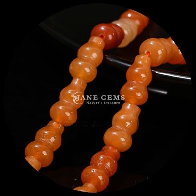 Hình dạng quả bầu Hạt đá quý pha lê Bình hình dạng Dây hạt lỏng lẻo để làm đồ trang sức DIY