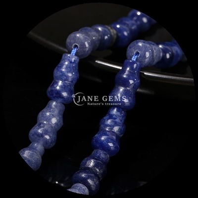 Hình dạng quả bầu Hạt đá quý pha lê Bình hình dạng Dây hạt lỏng lẻo để làm đồ trang sức DIY