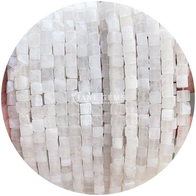 Đá ngọc kim tự nhiên bán lẻ hình vuông hạt cube lỏng đá hạt phụ kiện cube hạt spacers cho đồ trang sức