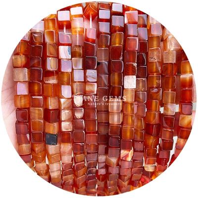 Đá ngọc kim tự nhiên bán lẻ hình vuông hạt cube lỏng đá hạt phụ kiện cube hạt spacers cho đồ trang sức