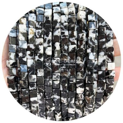 Đá ngọc kim tự nhiên bán lẻ hình vuông hạt cube lỏng đá hạt phụ kiện cube hạt spacers cho đồ trang sức