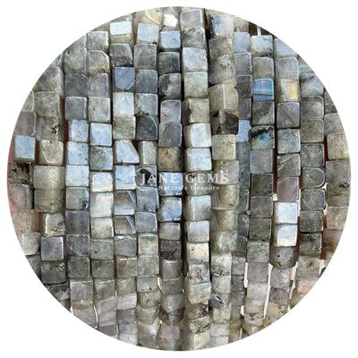 Đá ngọc kim tự nhiên bán lẻ hình vuông hạt cube lỏng đá hạt phụ kiện cube hạt spacers cho đồ trang sức