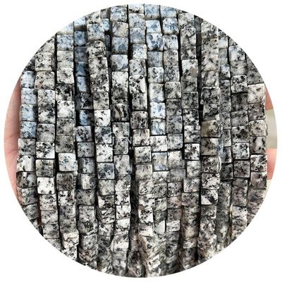 Đá ngọc kim tự nhiên bán lẻ hình vuông hạt cube lỏng đá hạt phụ kiện cube hạt spacers cho đồ trang sức