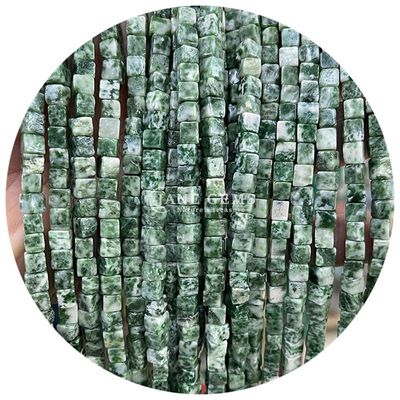 Đá ngọc thiên nhiên kim cương bán buôn Quadrat Agate Beads Cube Loose Turquoise Bead Accessories Spacers for Jewelry Making
