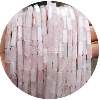 Hàng hóa bán buôn Genuine Loose Gemstone Beads Rectangular Cuboid Loose Stone Beads Spacers Phụ kiện cho đồ trang sức Diy