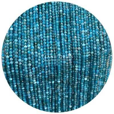 Ngọc quý hạt tinh thể tự nhiên hình dạng tròn hình dạng Amazonite nhỏ Apatite sợi hạt lỏng cho vòng tay