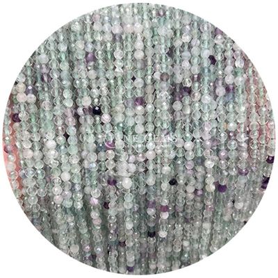 Ngọc quý hạt tinh thể tự nhiên hình dạng tròn hình dạng Amazonite nhỏ Apatite sợi hạt lỏng cho vòng tay
