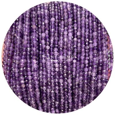 Ngọc quý hạt tinh thể tự nhiên hình dạng tròn mặt nhỏ Lapis Lazuli Amethyst Nhẫn hạt lỏng cho vòng tay