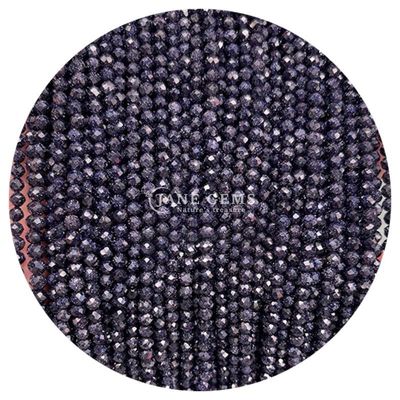 Ngọc quý hạt tinh thể tự nhiên hình tròn hình dạng màu xanh lá cây nhỏ đá cát Labradorite dây đeo đeo tay
