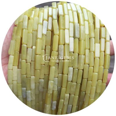 Đá quý tinh thể tự nhiên bán buôn hình chữ nhật hình khối hạt đá lỏng phụ kiện hạt khối hạt hình khối phân cách cho đồ trang sức