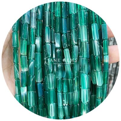 Đá quý tinh thể tự nhiên bán buôn hình chữ nhật hình khối hạt đá lỏng phụ kiện hạt khối hạt hình khối phân cách cho đồ trang sức