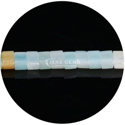 Đá ngọc kim cương tự nhiên bán buôn mặt bằng hình chữ nhật hạt đá lỏng phụ kiện hạt đá mặt bằng khoảng cách cho đồ trang sức
