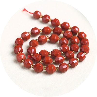 Đá kim tự nhiên bán buôn đá quý hình ô liu hạt mặt mặt đá lỏng phụ kiện hạt Rhombus Bead Spacer